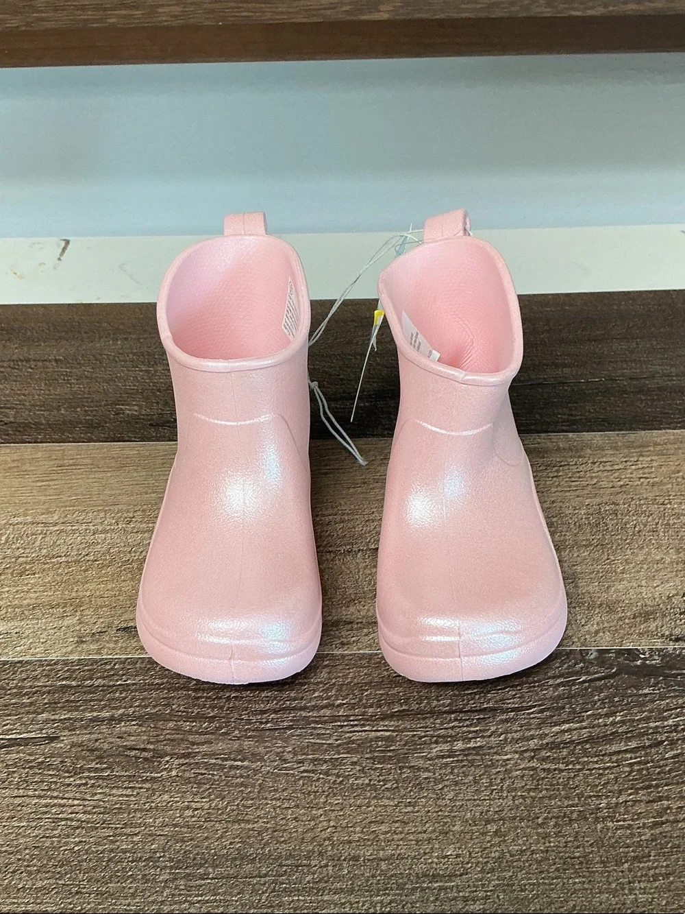 Cat & Jack Light Pink Girls' Eli Rain Boots
